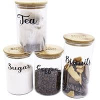 Glass Storage Jars - Brew Set